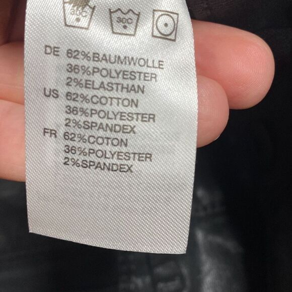 Articles of Society Black Coated Jegging Pants Size 30 - Picture 6 of 7